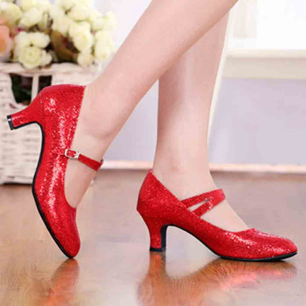 Brand New Women's Ballroom Latin Tango Dance Shoes heeled Salsa 15 Style Hot